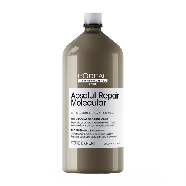 L'Oreal Professionnel Serie Expert Absolute Repair Molecular Σαμπουάν για Ταλαιπωρημένα Μαλλιά 1500ml