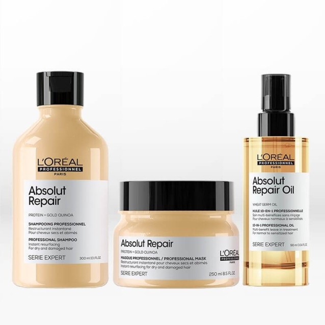 L΄Oreal Professionnel Σετ Περιποίησης Μαλλιών Absolut Repair Meteora Limited Edition Shampoo 300ml,Mask 250ml, Oil 90ml L΄Oreal Professionnel Σετ Περιποίησης Μαλλιών Absolut Repair Meteora Limited Edition Shampoo 300ml,Mask 250ml, Oil 90ml