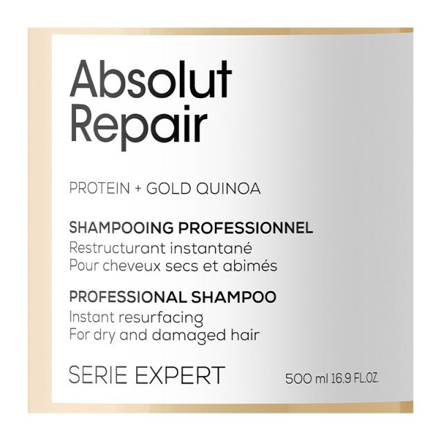 L'Oreal Professionnel Serie Expert Absolut Repair Σαμπουάν Για Ταλαιπωρημένα Μαλλιά 500ml