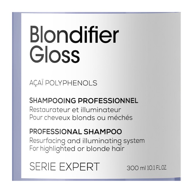 L'Oreal Professionnel Serie Expert Blondifier Gloss Σαμπουάν Για Ξανθά Μαλλιά 300ml