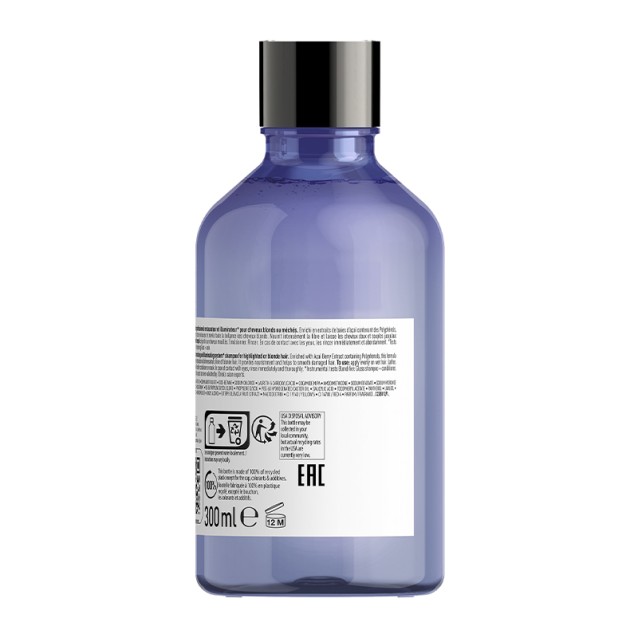 L'Oreal Professionnel Serie Expert Blondifier Gloss Σαμπουάν Για Ξανθά Μαλλιά 300ml