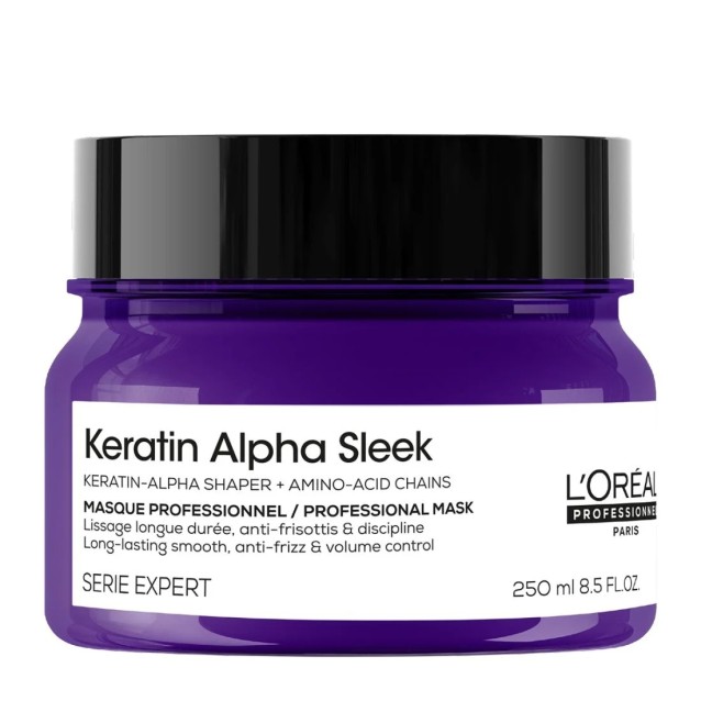 L'Oreal Professionnel Serie Expert Keratin Alpha Sleek Professional Μάσκα για Λείανση 250ml