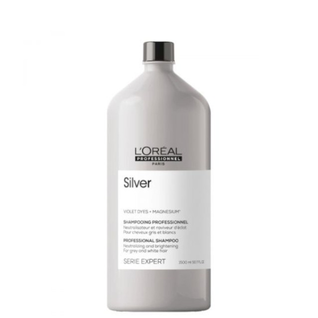 L'Oreal Professionnel Serie Expert Silver Σαμπουάν Για Λευκά ή Ασημί Μαλλιά 1500ml