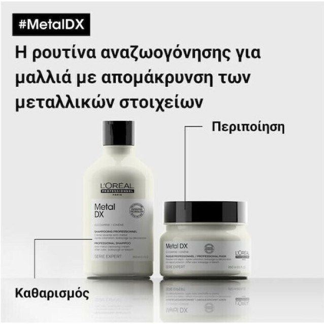L'Oréal Professionnel Serie Expert Metal Detox Μάσκα Μαλλιών για Επανόρθωση 500ml
