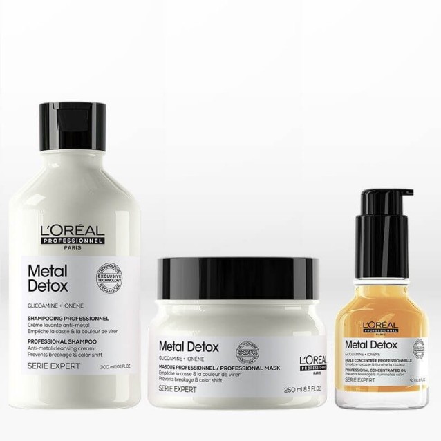 L΄Oreal Professionnel Σετ Περιποίησης Μαλλιών Metal Detox Meteora Limited Edition Shampoo 300ml,Mask 250ml,Oil 50ml L΄Oreal Professionnel Σετ Περιποίησης Μαλλιών Metal Detox Meteora Limited Edition Shampoo 300ml,Mask 250ml,Oil 50ml