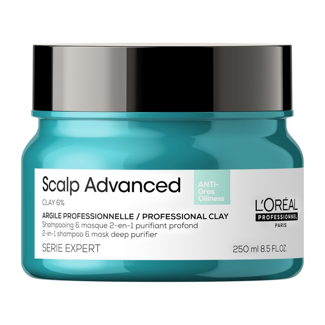 L'Oreal Professionnel Serie Expert Scalp Anti-Oily Άργιλος Κατά της Λιπαρότητας 250ml L'Oreal Professionnel Serie Expert Scalp Anti-Oily Άργιλος Κατά της Λιπαρότητας 250ml