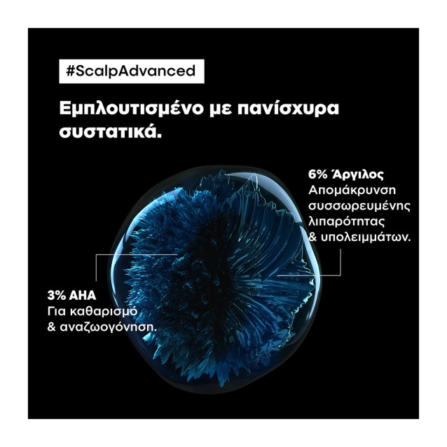 L'Oreal Professionnel Serie Expert Scalp Anti-Oily Άργιλος Κατά της Λιπαρότητας 250ml