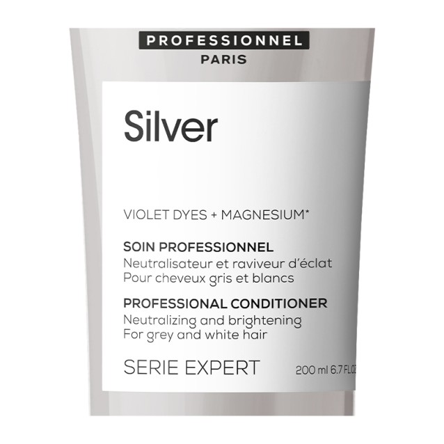 L'Oreal Professionnel Serie Expert Silver Conditioner Για Λευκα ή Ασημί Μαλλιά 200ml