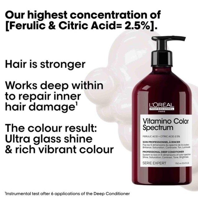 L'Oreal Professionnel Serie Expert Vitamino Color Spectrum Conditioner Για Βαμμένα Μαλλιά 750ml