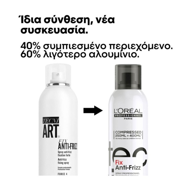 L'Oreal Professionnel Tecni Art FIX ANTI FRIZZ Spray κατά του φριζαρίσματος 250ml