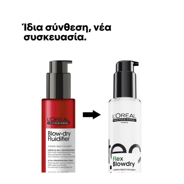 L'Oreal Professionnel Tecni Art FLEX BLOWDRY Blowdry Cream με θερμοπροστασία & κατά του φριζαρίσματος 150 ml