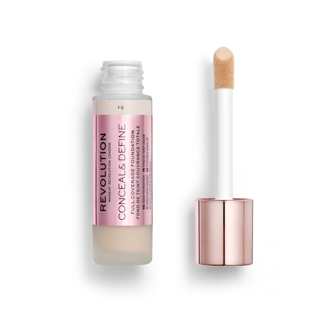 Makeup Revolution Conceal & Define Foundation F6 23 ml