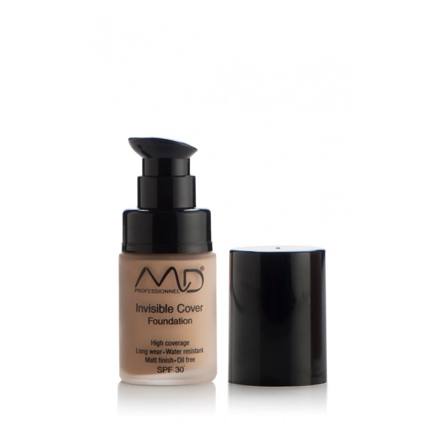 Md Professionnel Invisible Cover Foundation 01 Porcelain 15g
