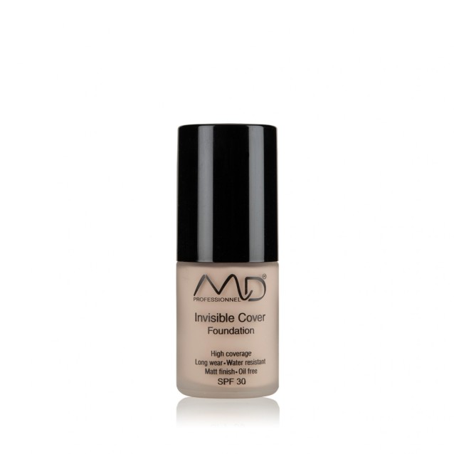 Md Professionnel Invisible Cover Foundation 01 Porcelain 15g