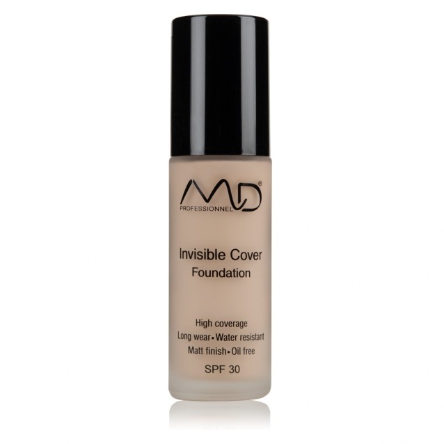 Md Professionnel Invisible Cover Foundation 01 Porcelain 30g