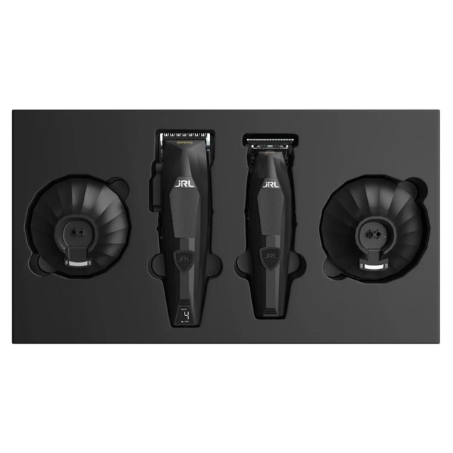JRL Diamante Clipper 2025C & Trimmer 2025T Επαγγελματικό Σετ Επαναφορτιζόμενης Κουρευτικής Μηχανής Μαύρο