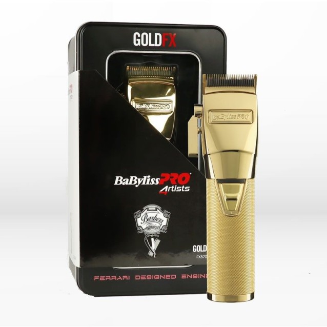 Επαγγελματική Κουρευτική Μηχανή Babyliss Pro Cordless FX8700GE Gold