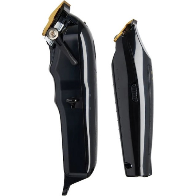 Wahl Professional Magic Clip & Detailer Trimmer Επαγγελματικό Σετ Επαναφορτιζόμενης Κουρευτικής Μηχανής Μαύρο