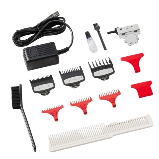 Wahl Professional Magic Clip & Detailer Trimmer Επαγγελματικό Σετ Επαναφορτιζόμενης Κουρευτικής Μηχανής Μαύρο