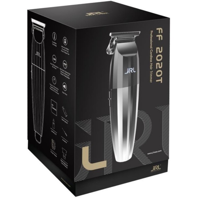 jRL Onyx Επαγγελματικo Επαναφορτιζόμενo Trimmer Μαύρo 2020T-B