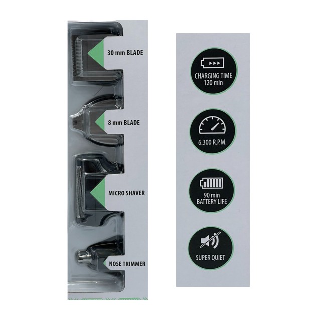 Ragnar Trimmer & Shaver K3300 Μηχανή με Εναλλάξιμες Κεφαλές