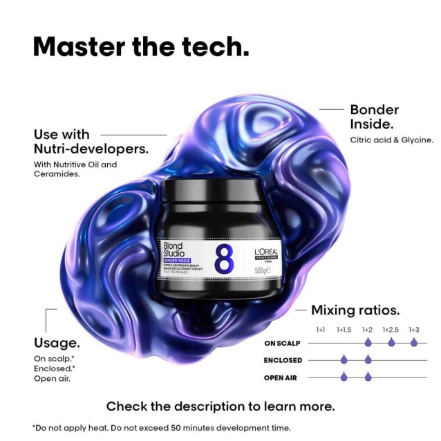 L'Oreal Professionnel Blond Studio Ντεκαπάζ Πάστα Blonder Inside 500 ml