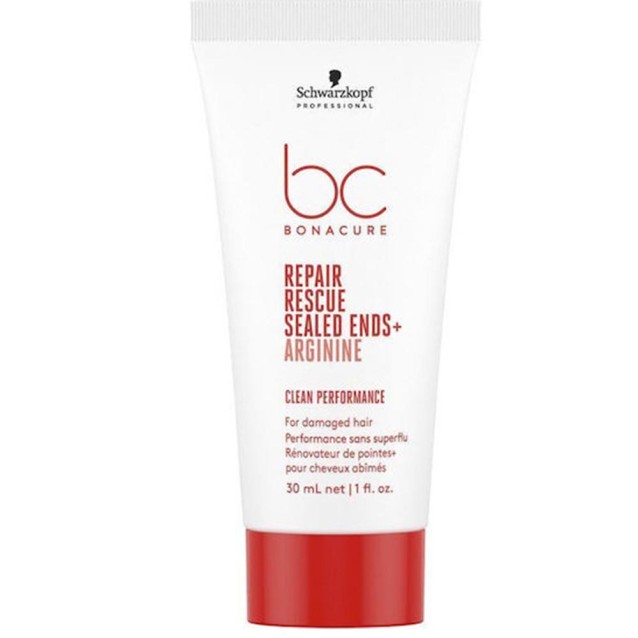 Schwarzkopf Professional BC Bonacure Κρέμα - Σέρουμ Εντατικής Περιποίησης Repair Rescue Sealed Ends+ για ταλαιπωρημένα μαλλιά 30ml 
