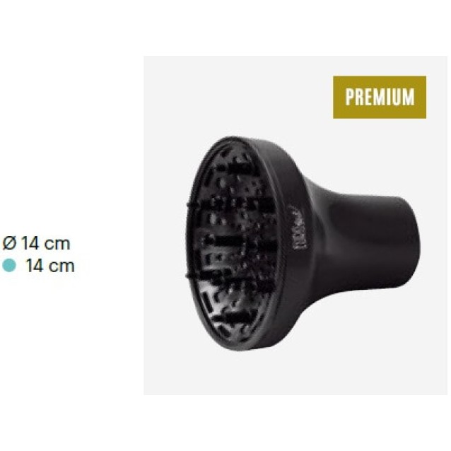 Eurostil Φυσούνα Universal Diffuser Μαύρο 03036/50
