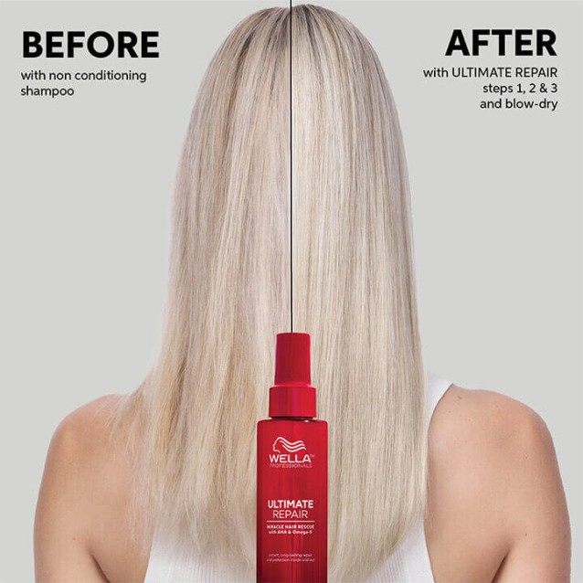 Wella Professionals Ultimate Repair Miracle Hair Rescue Luxury Leave In Θεραπεία Μαλλιών για Πολύ Ταλαιπωρημένα Μαλλιά 95 ml