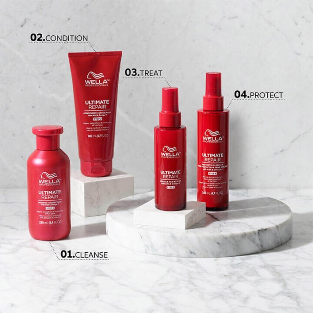 Wella Professionals Ultimate Repair Shampoo-Σαμπουάν για Πολύ Ταλαιπωρημένα Μαλλιά 250 ml