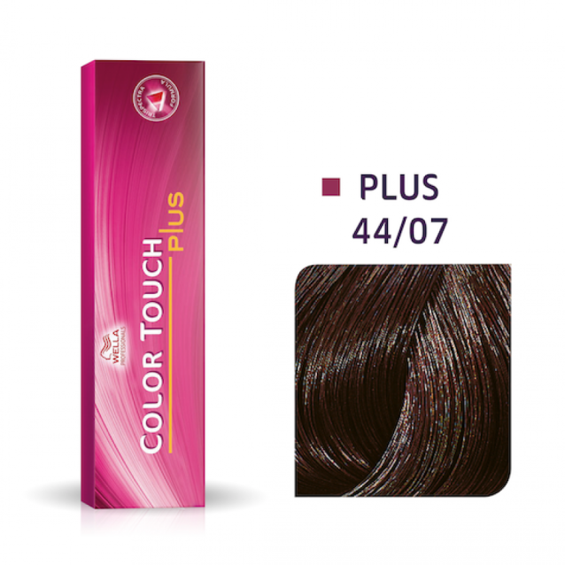 Wella Professionals Color Touch Plus Έντονο Καστανό Φυσικό Καφέ 44/07