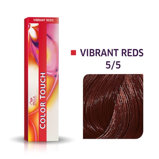 Wella Professionals Color Touch Vibrant Reds Καστανό Ανοιχτό Μαονί 5/5 60ml