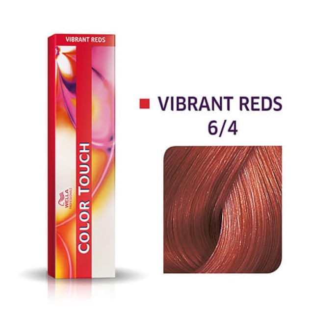 Wella Professionals Color Touch Vibrant Reds Ξανθό Σκούρο Κόκκινο 6/4 60ml