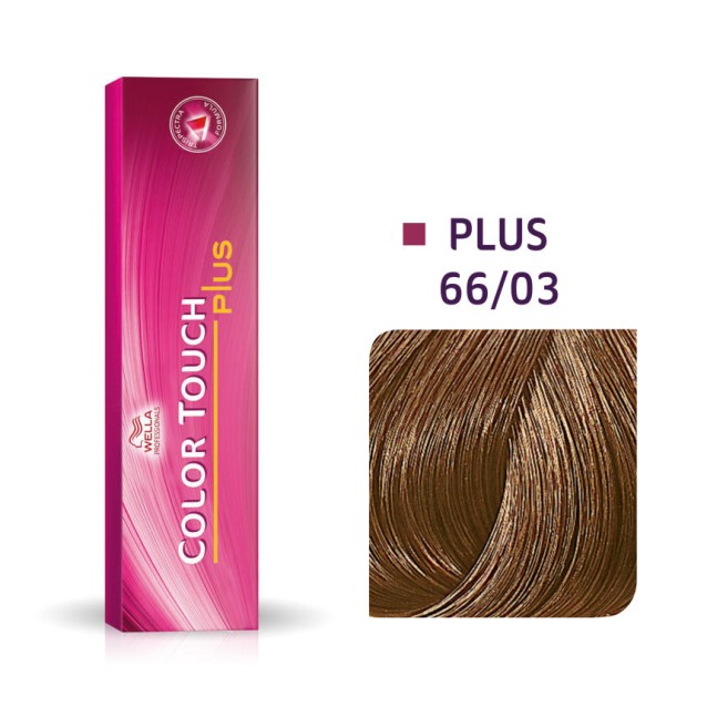 Wella Professionals Color Touch Plus Έντονο Ξανθό Σκούρο Φυσικό Χρυσό 66/03
