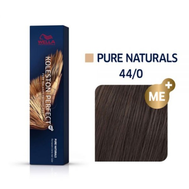 Wella Professionals Koleston Perfect Me+ Έντονο Καστανό Φυσικό 44/0 Pure Naturals 60ml