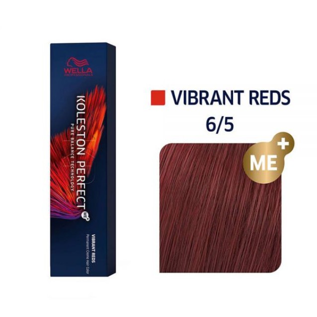 Wella Professionals Koleston Perfect Me+ Ξανθό Σκούρο Μαονί 6/5 Vibrant Reds 60ml